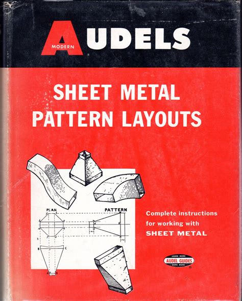 sheet metal fabrication pattern development|free sheet metal layout books.